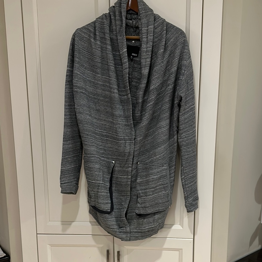 Wilfred Cardigan Style Sweatshirt